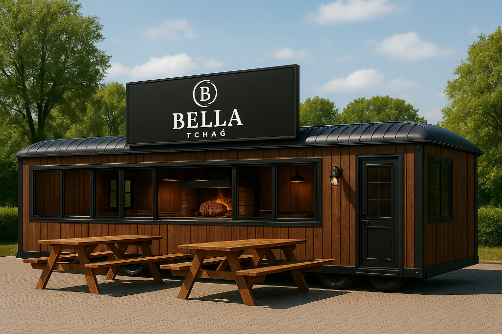 Roulotte mobile Bella Tchağ - Vue alternative