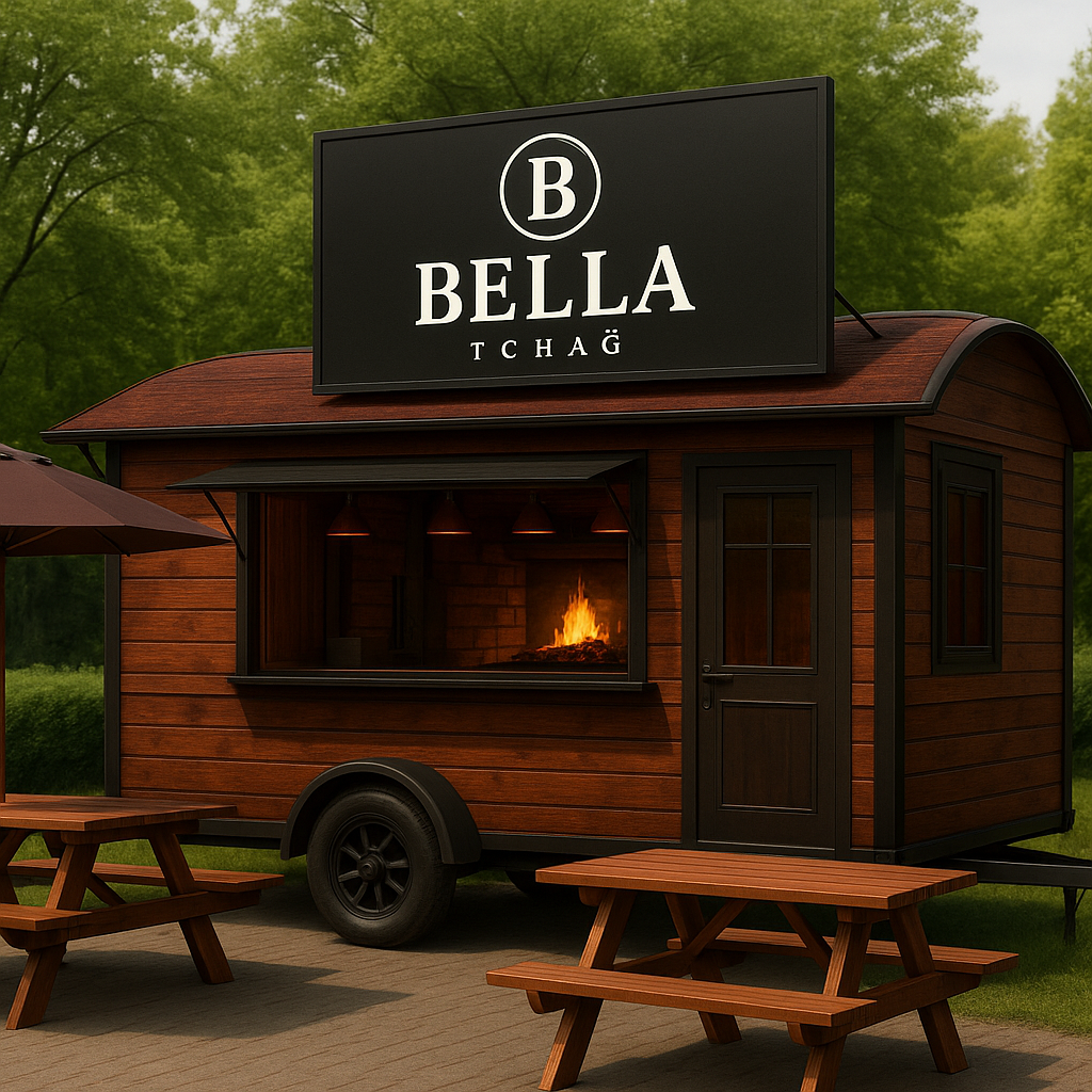 Bella Tchağ - Roulotte au feu de bois